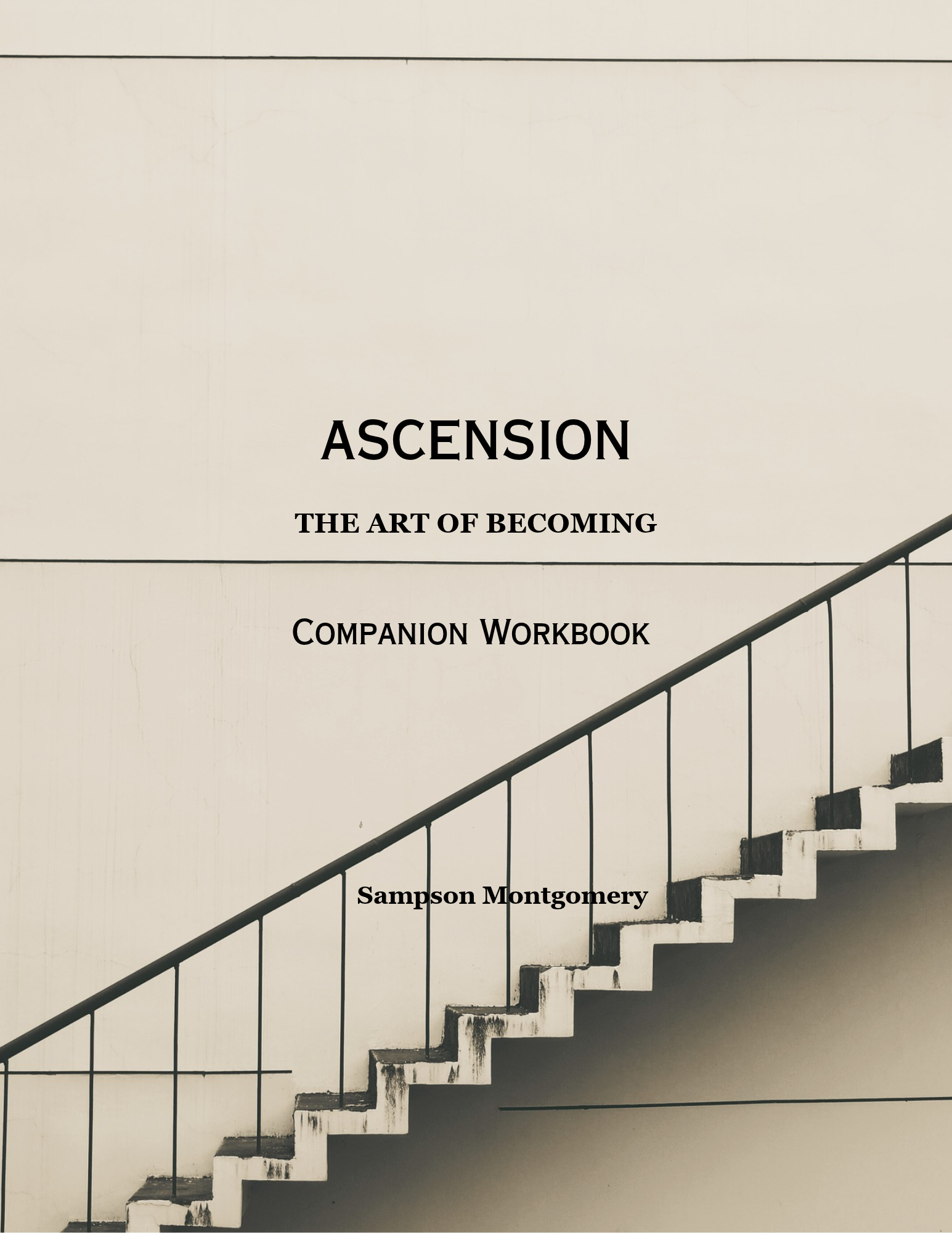 Cover of the Ascension Companion Workbook by Sampson Montgomery