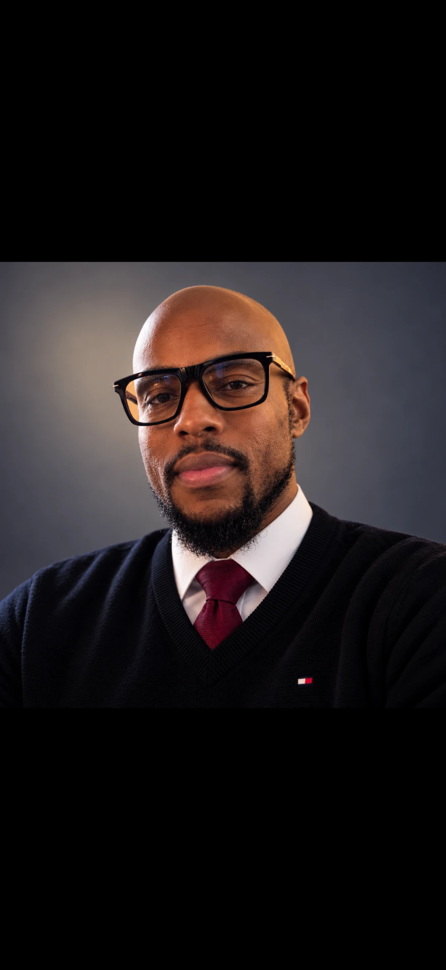 Professional headshot of author Sampson Montgomery